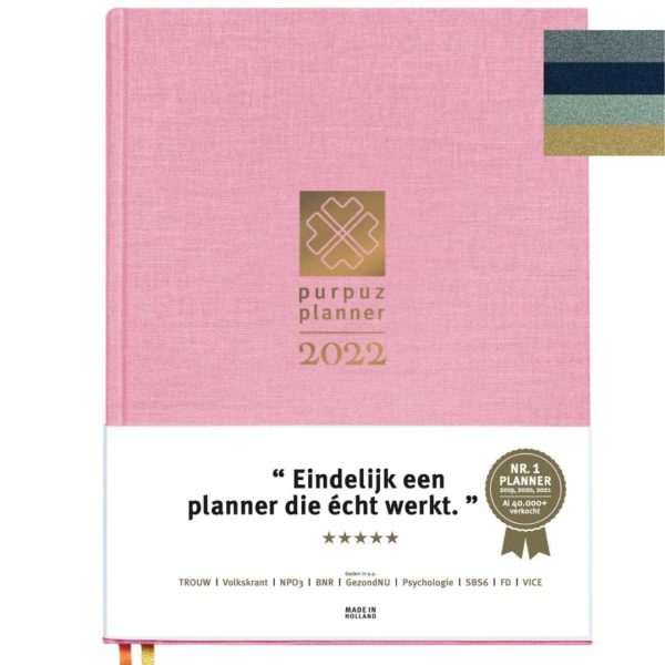 Purpuz Planner 2022 - Agenda 2022 - Pretty Pink4