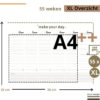 Deskplanner - Desk planner afschuurbaar (2)