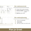 Purpuz Planner PRO Weekplanner - Agenda - Ongedateerd - Plan je groei