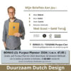 Purpuz Planner PRO Weekplanner - Agenda - Ongedateerd Belofte aan jou