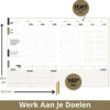 Purpuz Planner PRO Weekplanner - Agenda - Ongedateerd - Werk aan je doelen