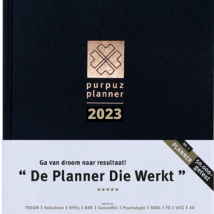 Purpuz Planner 2023 - Zwart