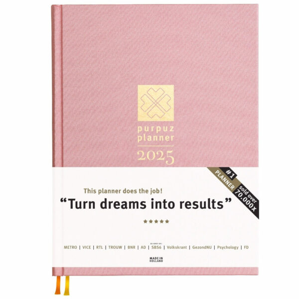 Purpuz Planner 2025 - Roze Planner 2025