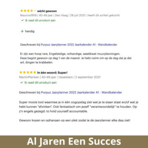 De Jaarplanner 2026 van Purpuz bestaat al vnaf 2021 en is sind het begin een hit. Logisch want het heeft alles wat je wilt in een jaarplanner. We hebben gekeken naar de feedback op alle eerdere planners en deze verwerkt in de beste jaarplanner ooit. Zie de reviews
